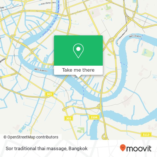 Sor traditional thai massage map
