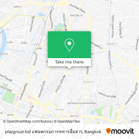 playgroun kid แฟลตกรมการทหารสื่อสาร map