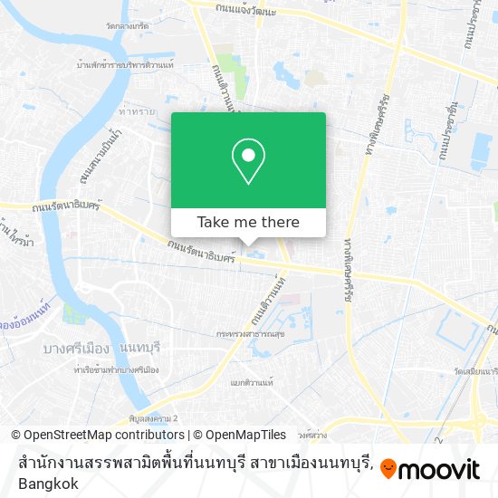 สำนักงานสรรพสามิตพื้นที่นนทบุรี สาขาเมืองนนทบุรี map