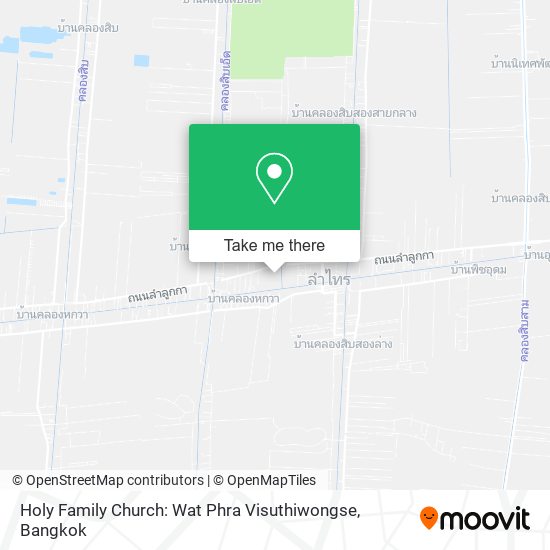 Holy Family Church:  Wat Phra Visuthiwongse map