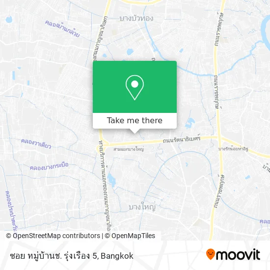 ซอย หมู่บ้านช. รุ่งเรือง 5 map