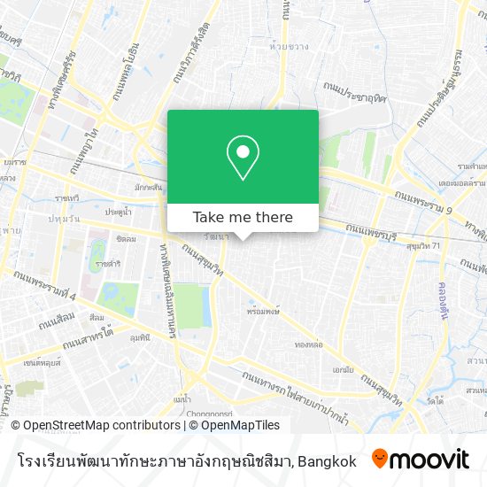 โรงเรียนพัฒนาทักษะภาษาอังกฤษณิชสิมา map