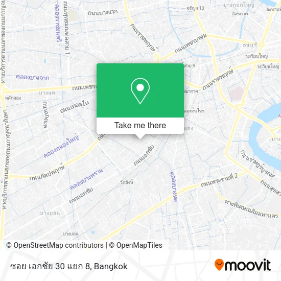 ซอย เอกชัย 30 แยก 8 map