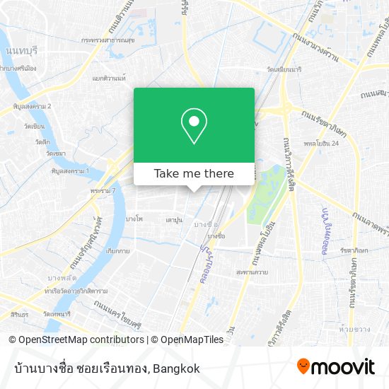 บ้านบางซื่อ ซอยเรือนทอง map