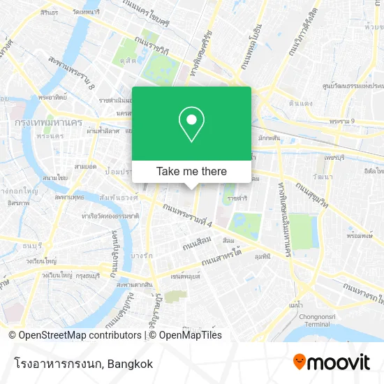 โรงอาหารกรงนก map