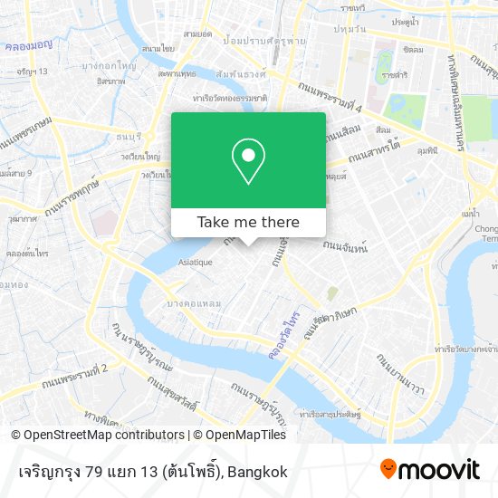 เจริญกรุง 79 แยก 13 (ต้นโพธิ์) map