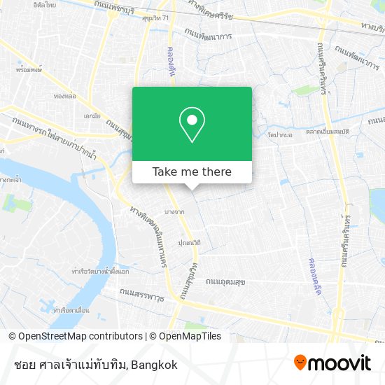 ซอย ศาลเจ้าแม่ทับทิม map