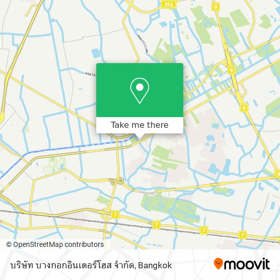 บริษัท บางกอกอินเตอร์โฮส จำกัด map