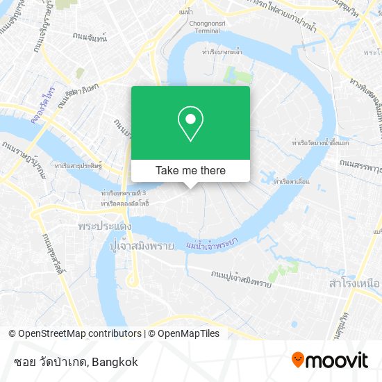 ซอย วัดป่าเกด map