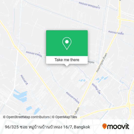 96 / 325 ซอย หมู่บ้านบ้านบัวทอง 16 / 7 map