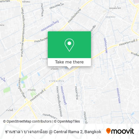 ชานชาลา บางกอกน้อย @ Central Rama 2 map