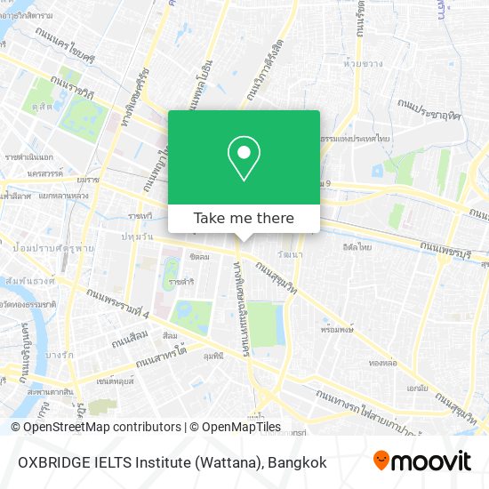 OXBRIDGE IELTS Institute (Wattana) map