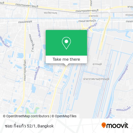 ซอย กิ่งแก้ว 52/1 map