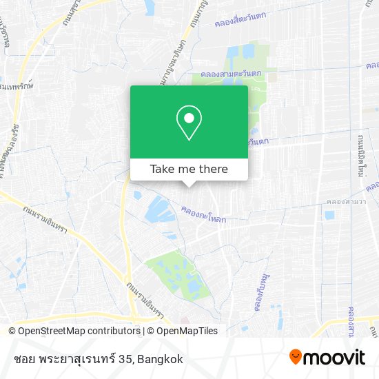 ซอย พระยาสุเรนทร์ 35 map