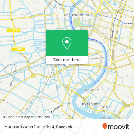 ซอยสมเด็จพระเจ้าตากสิน 4 map