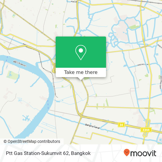 Ptt Gas Station-Sukumvit 62 map