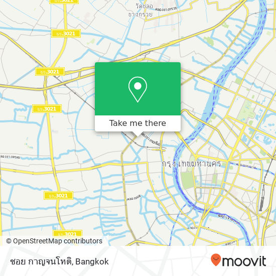 ซอย กาญจนโหติ map