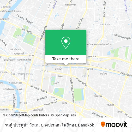 รถตู้ ประตูน้ำ วัดสน บางปะกอก โพธิ์ทอง map