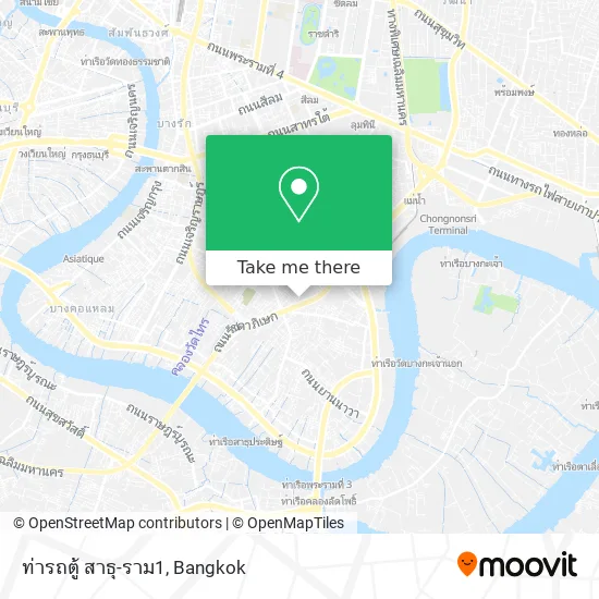 ท่ารถตู้ สาธุ-ราม1 map