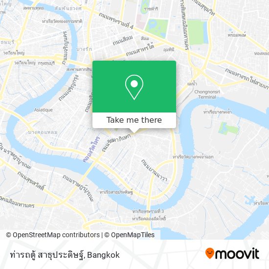 ท่ารถตู้ สาธุประดิษฐ์ map