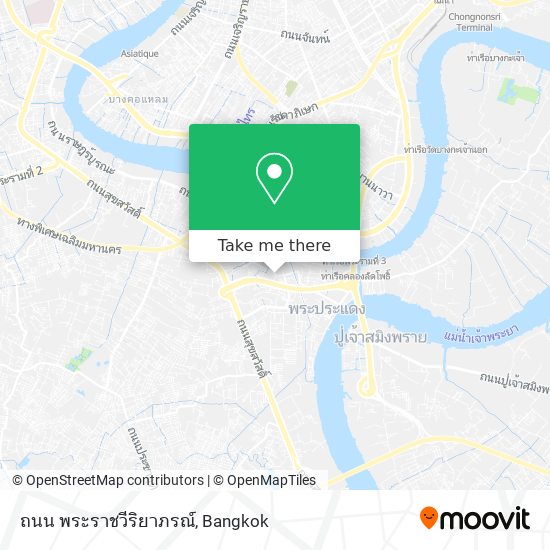 ถนน พระราชวีริยาภรณ์ map