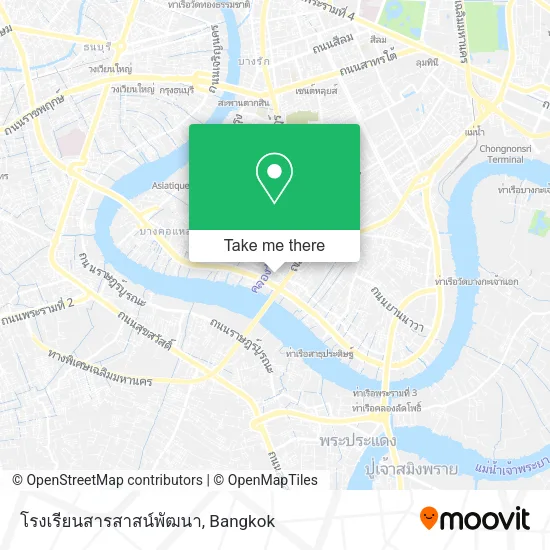 โรงเรียนสารสาสน์พัฒนา map