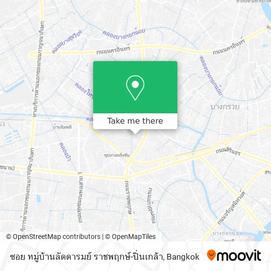 ซอย หมู่บ้านลัดดารมย์ ราชพฤกษ์-ปิ่นเกล้า map