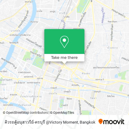 คิวรถตู้อนุสาวรีย์-ครบุรี @Victory Moment map