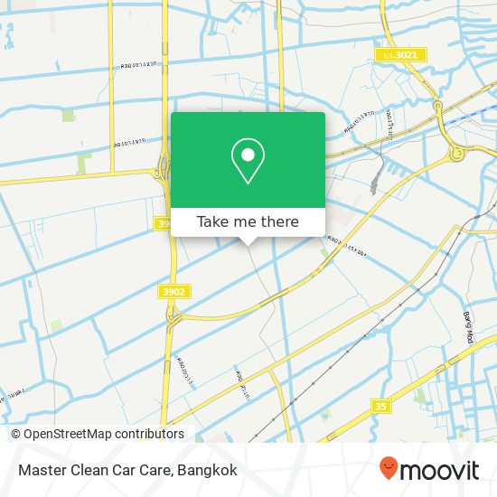 Master Clean Car Care map