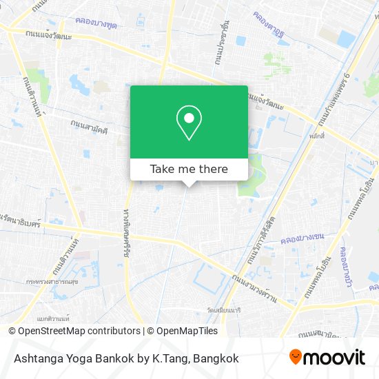 Ashtanga Yoga Bankok by K.Tang map