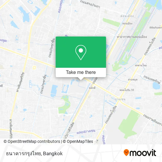 ธนาคารกรุงไทย map