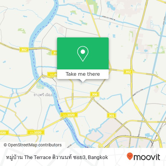 หมู่บ้าน The Terrace ติวานนท์ ซอย3 map