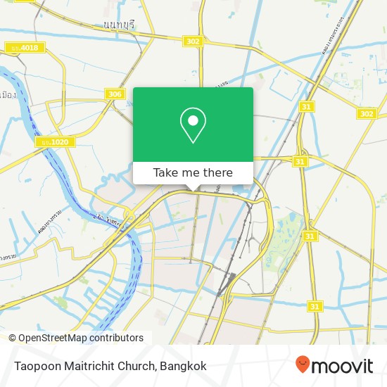 Taopoon Maitrichit Church map