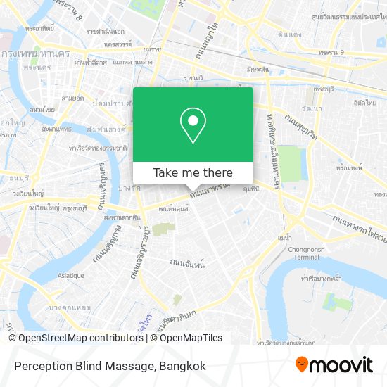 Perception Blind Massage map