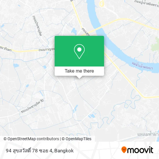 94 สุขสวัสดิ์ 78 ซอย 4 map
