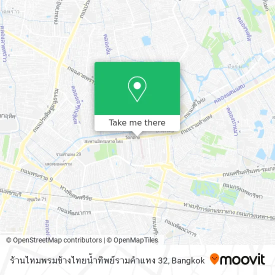 ร้านไหมพรมข้างไทยน้ำทิพย์รามคำแหง 32 map