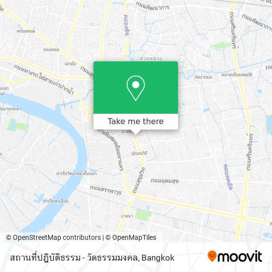 สถานที่ปฏิบัติธรรม - วัดธรรมมงคล map