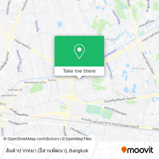 ส้มตำปากหมา (อีสานพัฒนา) map