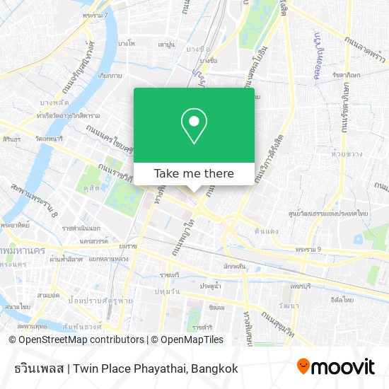 ธวินเพลส | Twin Place Phayathai map