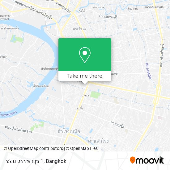 ซอย สรรพาวุธ 1 map