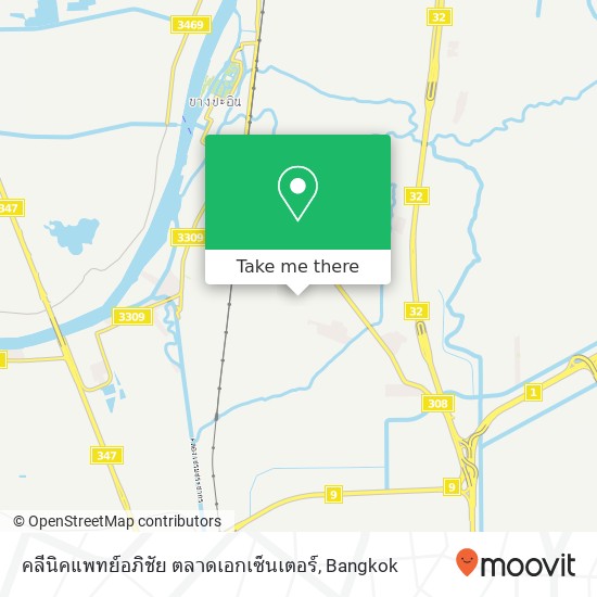 คลีนิคแพทย์อภิชัย ตลาดเอกเซ็นเตอร์ map