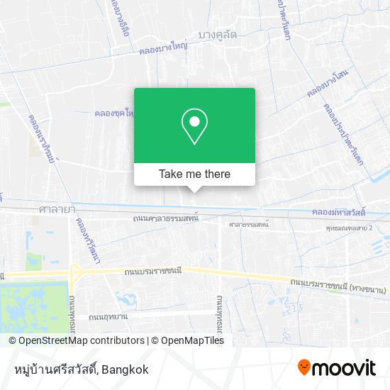 หมู่บ้านศรีสวัสดิ์ map