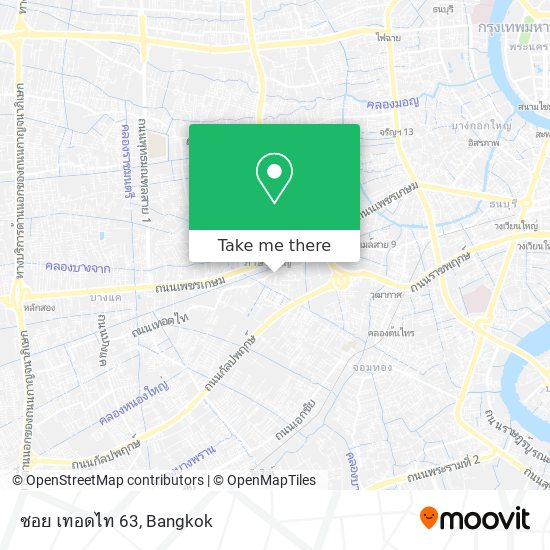 ซอย เทอดไท 63 map