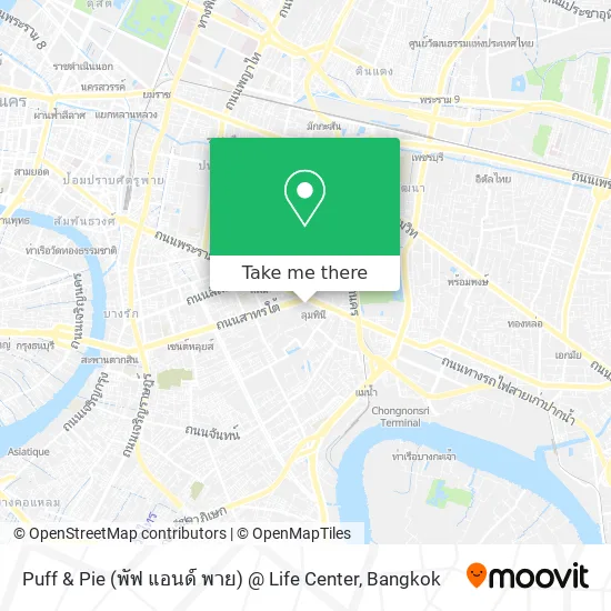 Puff & Pie (พัฟ แอนด์ พาย) @ Life Center map