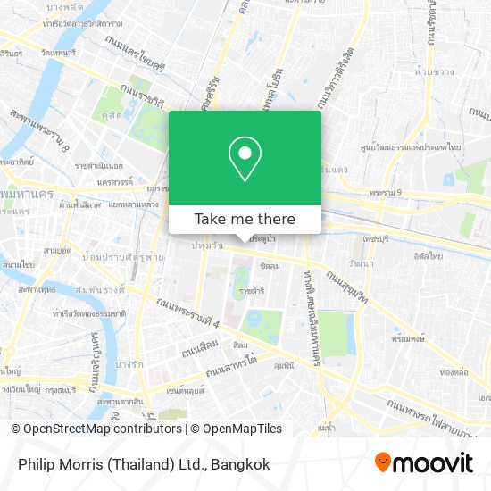 Philip Morris (Thailand) Ltd. map