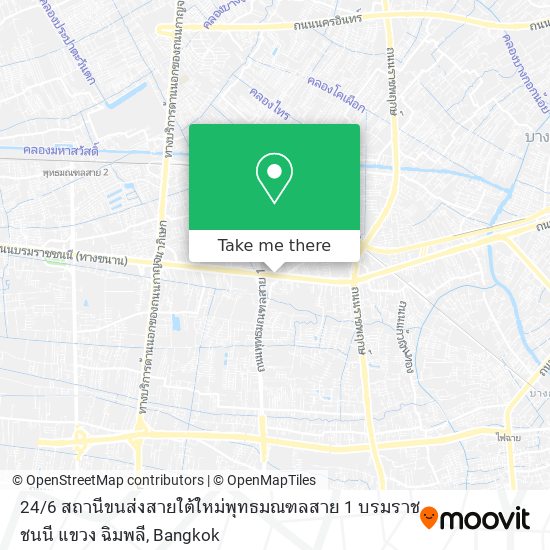 24 / 6 สถานีขนส่งสายใต้ใหม่พุทธมณฑลสาย 1 บรมราชชนนี แขวง ฉิมพลี map