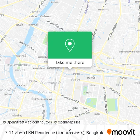 7-11 สาขา LKN Residence (ตลาดกิ่งเพชร) map