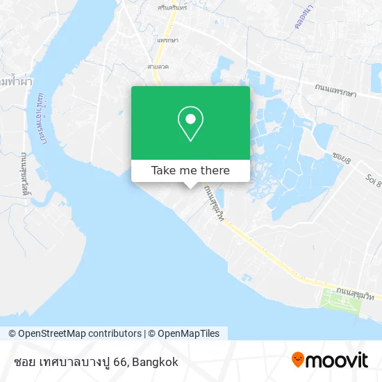 ซอย เทศบาลบางปู 66 map