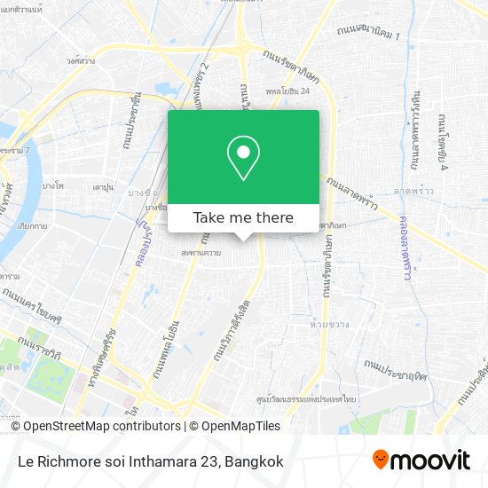 Le Richmore soi Inthamara 23 map