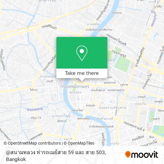 @สนามหลวง  ท่ารถเมย์สาย 59 และ สาย 503 map